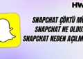 snapchat çöktü mü snapchat ne oldu snapchat çalışmıyor 20 ekim 2025