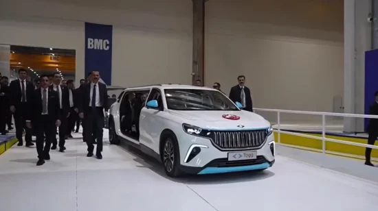 Togg limuzin togg t10x limuzin tanıtıldı