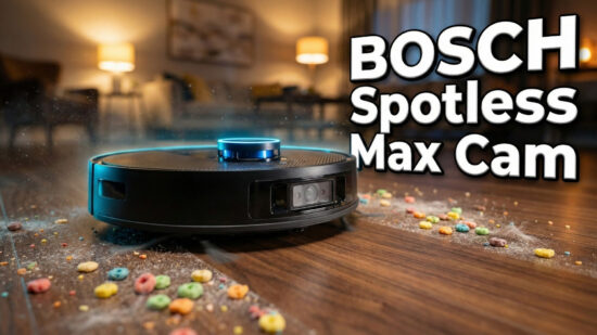 Bosch Spotless Max Cam İnceleme | 10 yıl motor garantisi olan robot süpürge!
