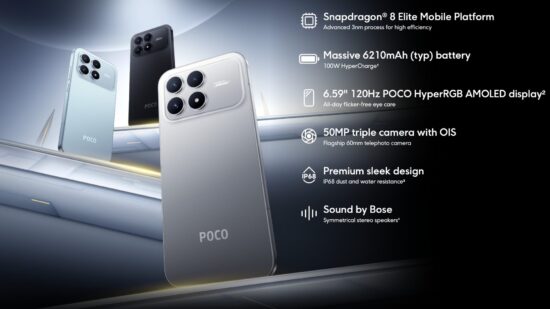 POCO F8 Pro özellikleri tasarımı