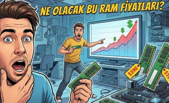 RAM fiyatları uçtu! RAM fiyatına MacBook Air alınabiliyor!