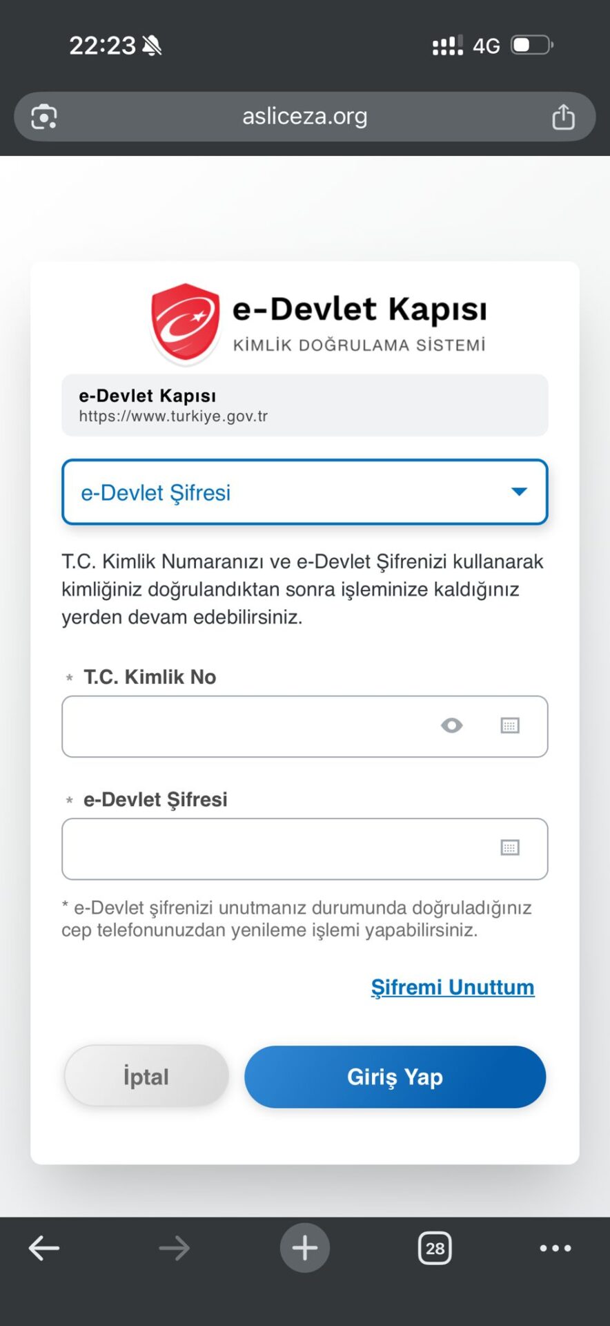 edevlet e-devlet dolandırıcı hakkınızda dosya açıldı