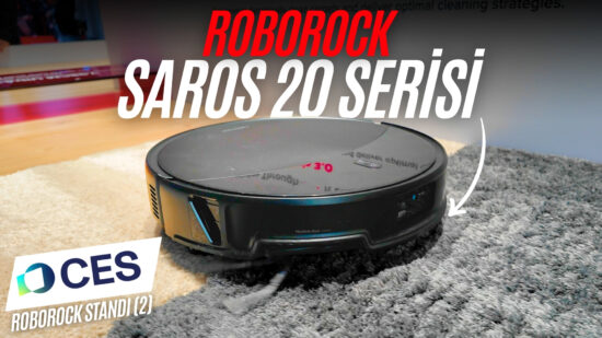 FUARIN ÖDÜLLÜ ROBOT SÜPÜRGESİ! | Roborock Saros 20 Serisi #CES2026