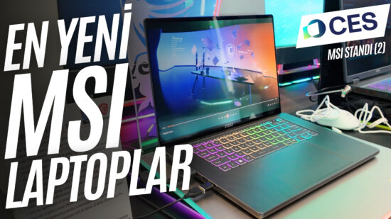 En Yeni Intel ve AMD İşlemcili MSI Laptoplar! | MSI Standı (2) #CES2026