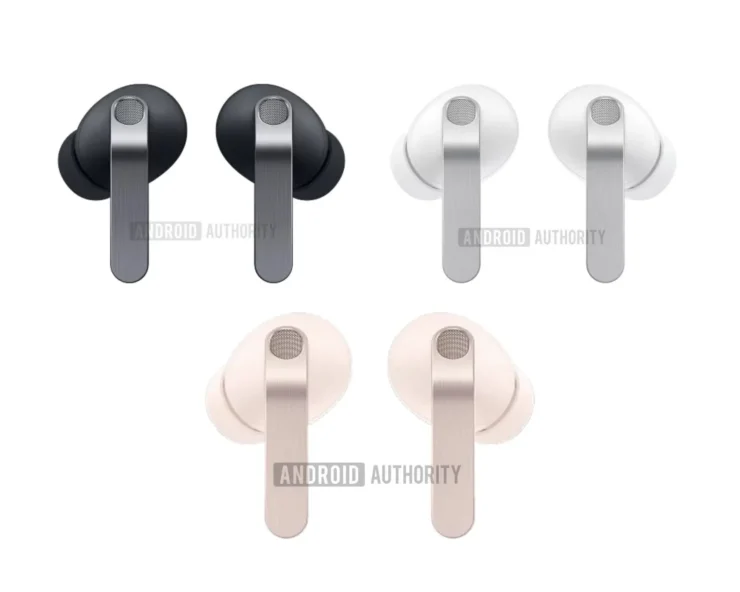 Galaxy Buds 4 Pro şeftali apricot rengi