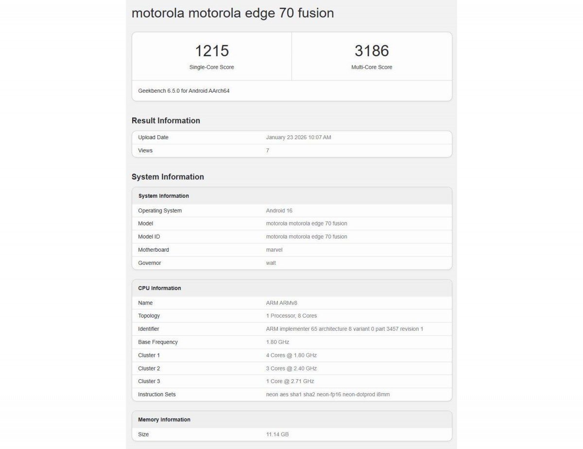 Motorola Edge 70 Fusion performansı ne şekilde olacak! İşte özellikleri! #1