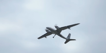 Bayraktar AKINCI havada yeteneklerini sergiledi! İşte o anlar! #1