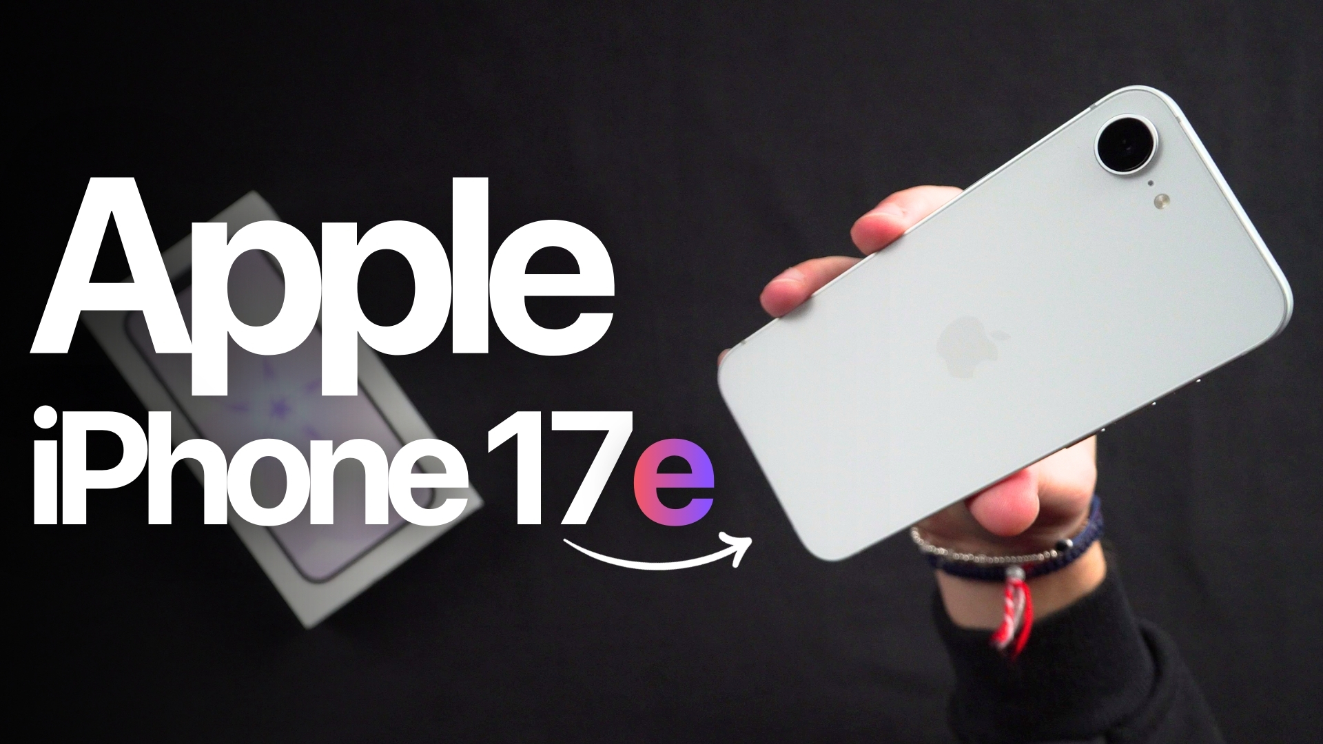 iPhone 17e Kutu Açılışı | iPhone 16e ile kıyasladık!