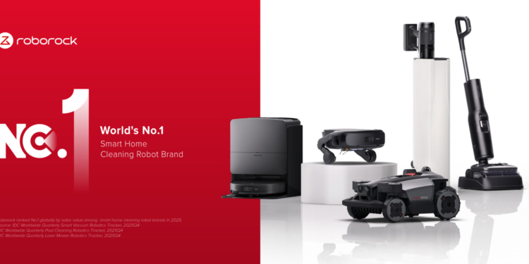 Roborock, 2025 yılında dünyanın en çok satan akıllı temizlik robotu markası oldu Roborock Roborock, 2025 yılında dünyanın en çok satan akıllı temizlik robotu markası oldu