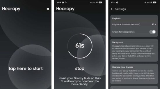 Samsung Hearapy uygulaması tanıtıldı! Hemen indirin!!