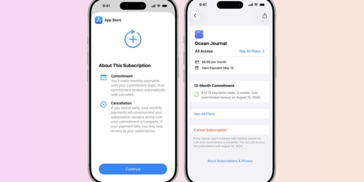 Apple, yeni 12 aylık taahhütlü abonelik sistemini duyurdu! Kullanıcılar için neler değişiyor?