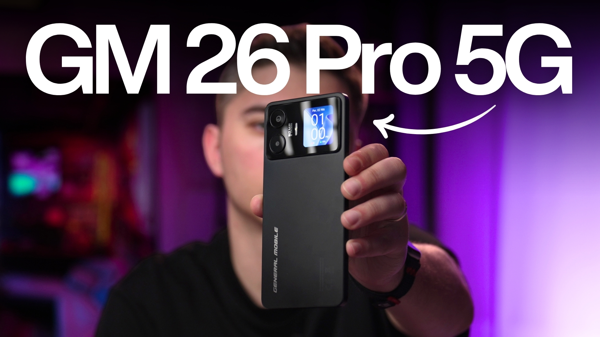 General Mobile GM 26 Pro 5G İnceleme | Arkasında ekran olan telefon!