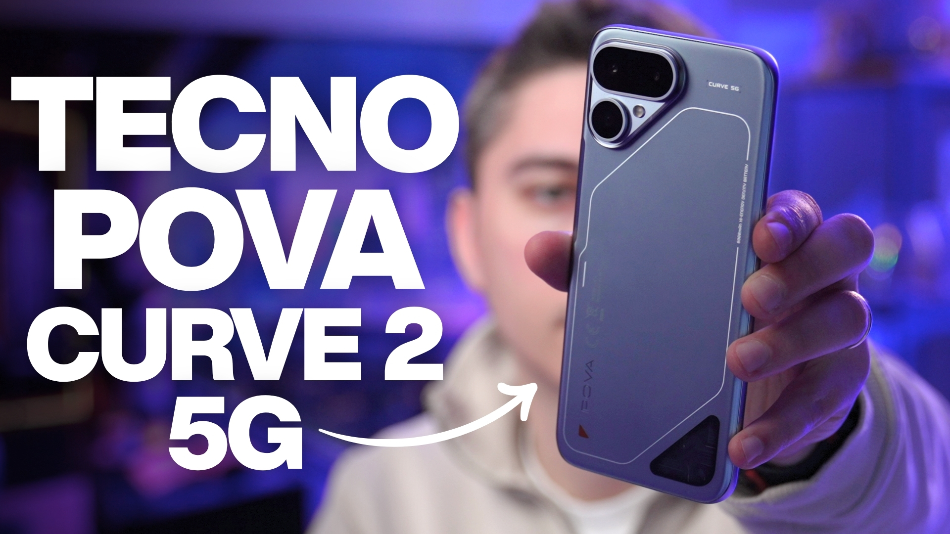 TECNO POVA CURVE 2 5G İnceleme | Dev bataryalı orta segment telefon!