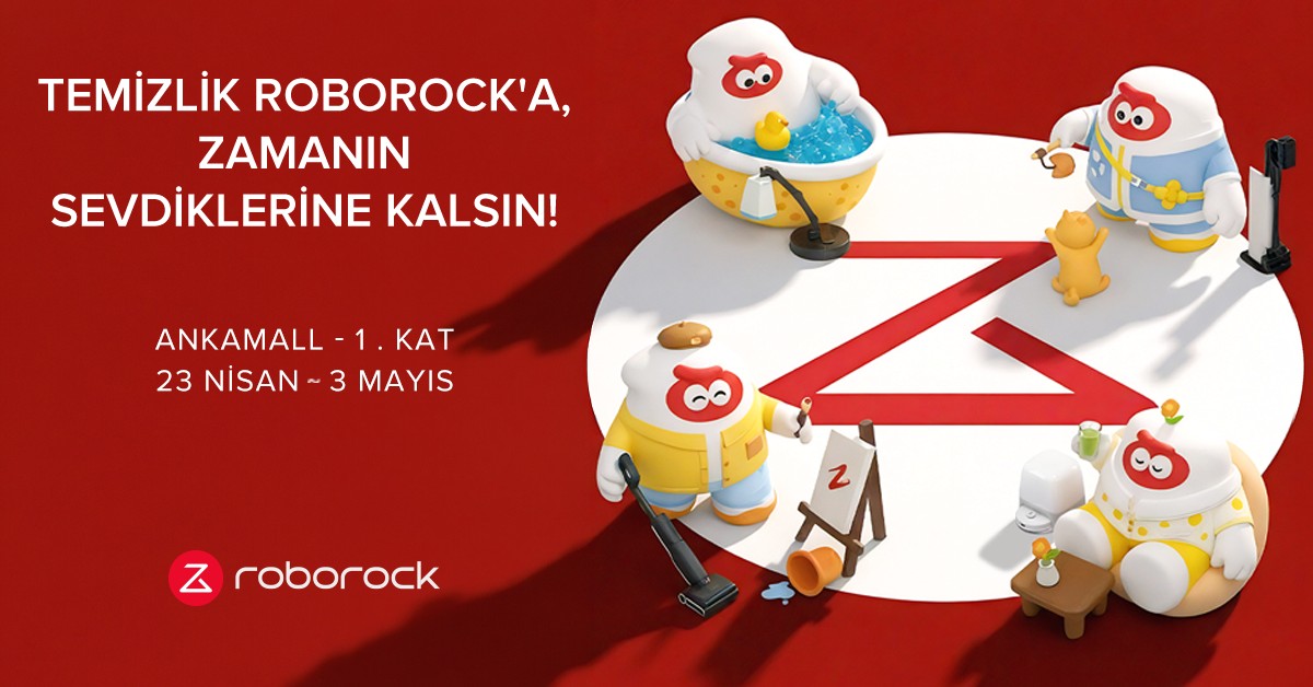 Roborock, yeni ürünlerini Ankara’daki deneyim alanında sunuyor