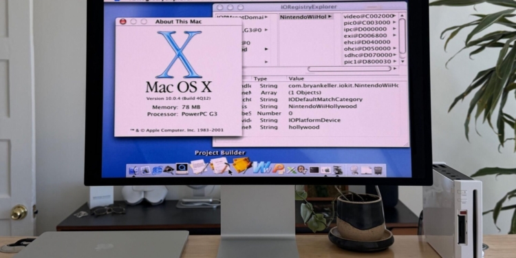 Nintendo Wii'de Mac OS X çalıştırdılar! Yok artık! Nintendo Wii'de Mac OS X çalıştırdılar! Yok artık! #1