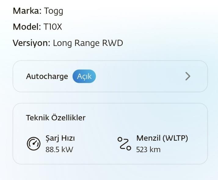 Togg Trugo şarj istasyonlarına Autocharge geldi! Togg Autocharge nedir? #1