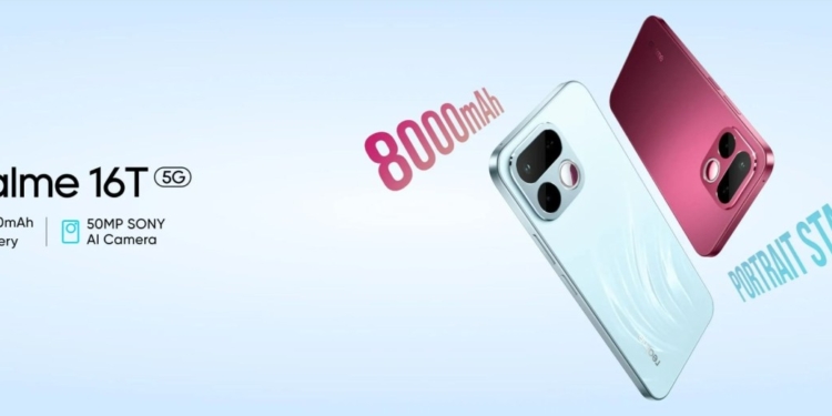 Realme 16T duyuruldu! 8.000 mAh bataryalı yeni model neler sunuyor? Realme 16T duyuruldu! 8.000 mAh bataryalı yeni model neler sunuyor?