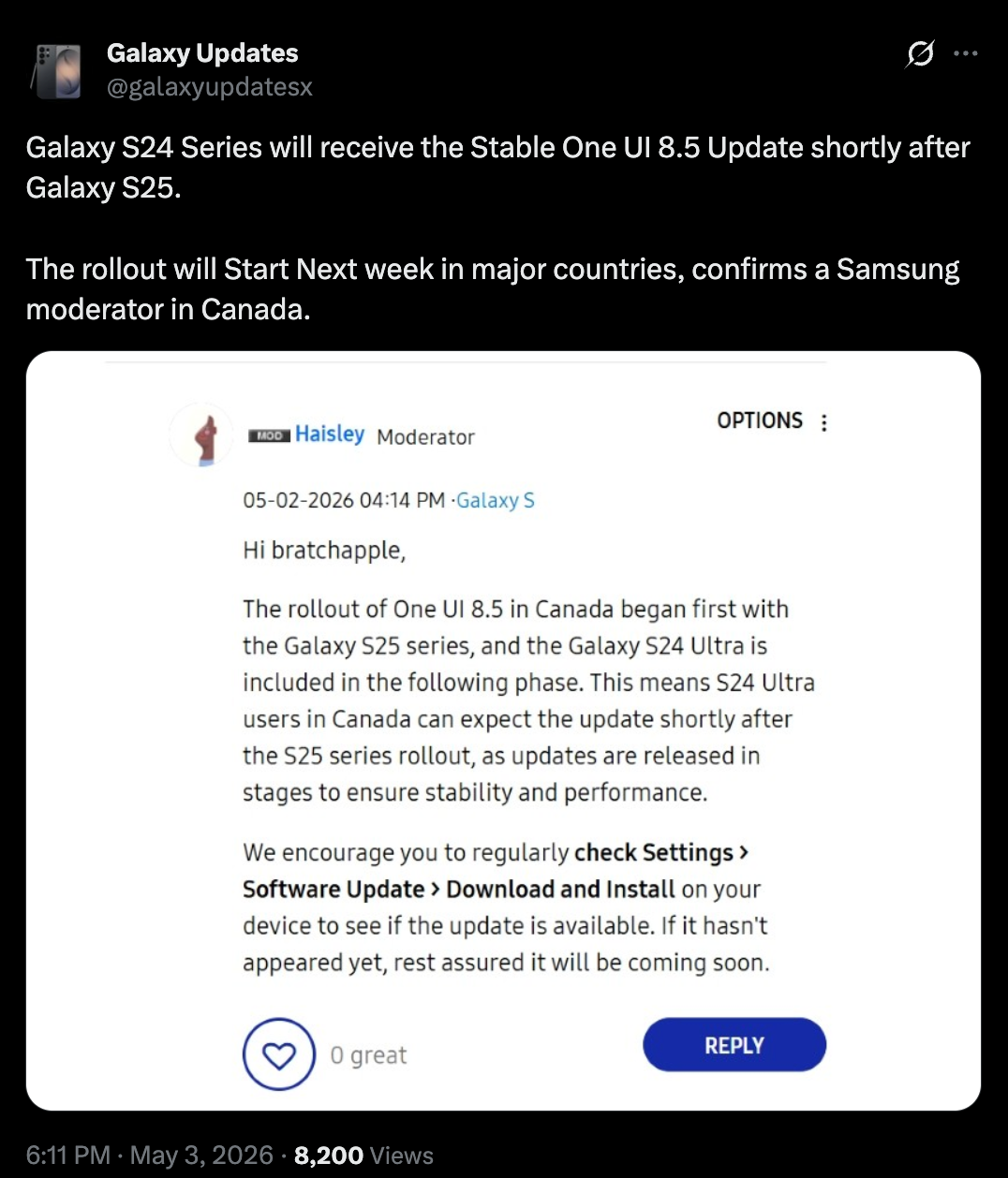 Galaxy S25