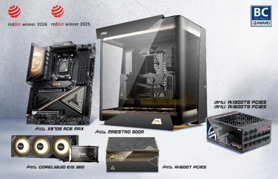 MSI, PC Özelleştirme için Yeni Bileşenlerini COMPUTEX 2026’da Tanıttı