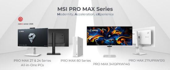 MSI’ın PRO MAX Serisi ile COMPUTEX 2026’da tanışın:  Estetik ve Minimalist Çalışma Ortamları için Masaüstü ve Monitör Ürünleri