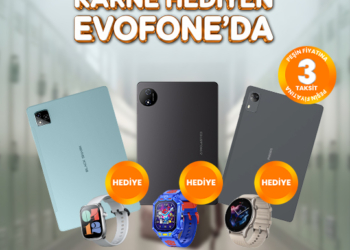 Karne Heyecanını İkiye Katlayan Teknoloji! EVOFONE’dan Black Shark Tablet ve Akıllı Saat Kampanyası!