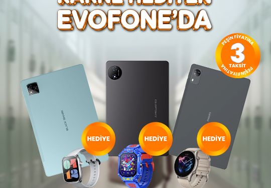 Karne Heyecanını İkiye Katlayan Teknoloji! EVOFONE’dan Black Shark Tablet ve Akıllı Saat Kampanyası!