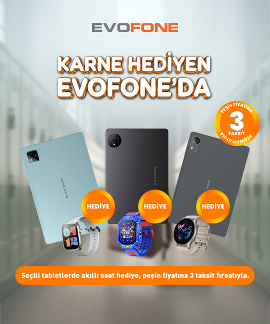 Karne Heyecanını İkiye Katlayan Teknoloji! EVOFONE’dan Black Shark Tablet ve Akıllı Saat Kampanyası!