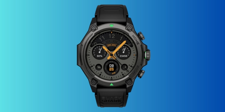 Zorlu Koşullara Dayanıklı Outdoor Akıllı Saat: Black Shark GS3 Zorlu Koşullara Dayanıklı Outdoor Akıllı Saat: Black Shark GS3