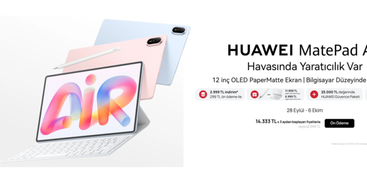 Huawei MatePad Air ve Huawei FreeBuds Neo Türkiye’de! Huawei MatePad Air ve Huawei FreeBuds Neo Türkiye’de!