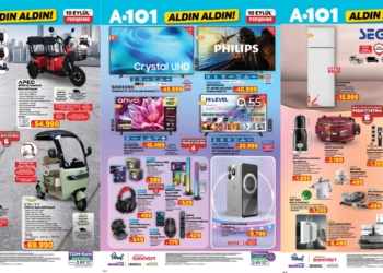 A101’de Motosiklet ve Teknoloji Fırsatları: 10 Eylül Kataloğu Satışta