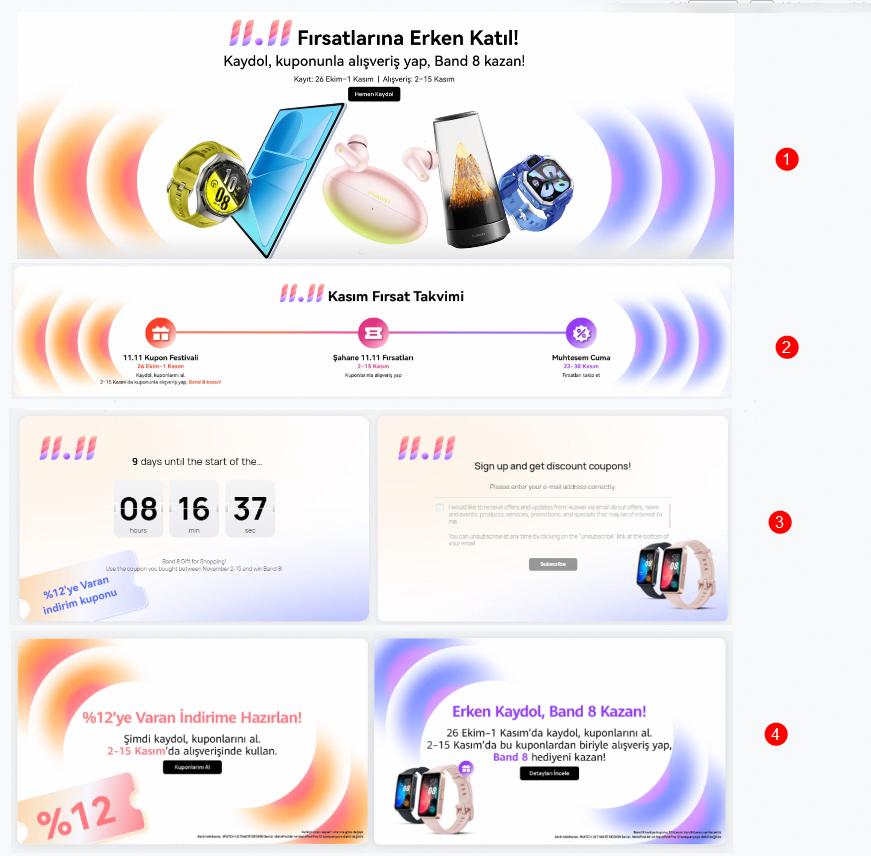 HUAWEI Kasım kampanyaları