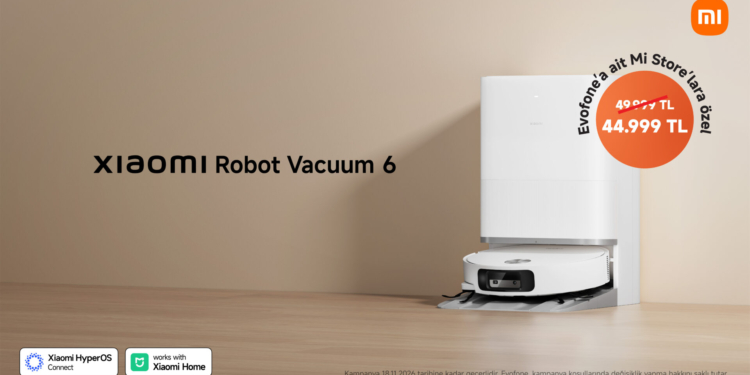 Xiaomi Robot Vacuum 6 Türkiye’de Satışa Sunuldu: İşte Özellikleri ve Fiyatı